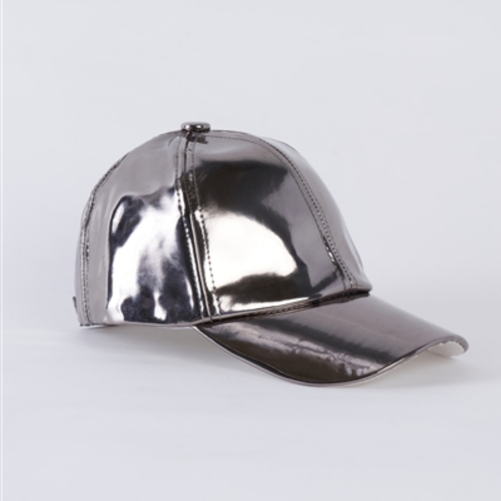 Silver Baseball Cap